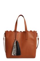 Cesca Delsy Faux Leather Tote -