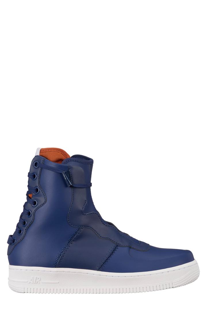 Women's Nike Air Force 1 Rebel Xx High Top Sneaker M - Blue