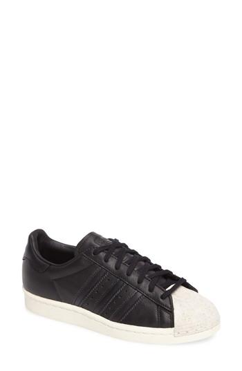 Women's Adidas Superstar 80s Sneaker Women's / 5 Men's M - Black