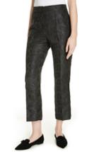 Women's Kate Spade New York Metallic Tonal Jacquard Flare Pants - Black