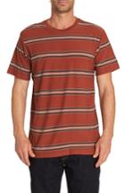 Men's Billabong Die Cut Stripe T-shirt - Brown