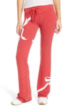 Women's Wildfox Gift Wrapped Pants - Red