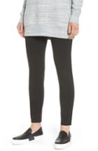Women's Halogen Skinny Ponte Knit Pants - Black