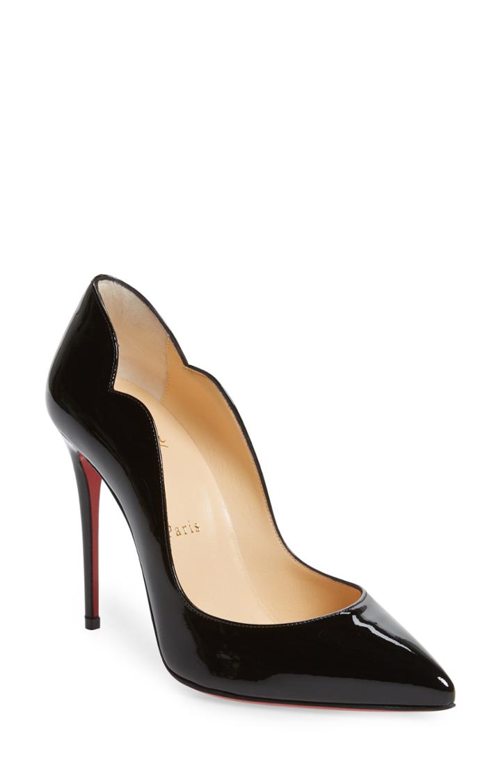 Women's Christian Louboutin Hot Chick Scallop Pump