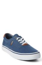 Men's Polo Ralph Lauren Thorton Low Top Sneaker .5 D - Blue