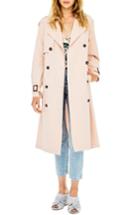 Women's Astr The Label Wesley Trench Coat - Pink