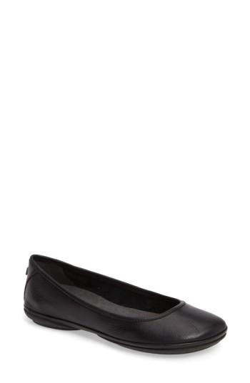 Women's Camper Right Nina Ballet Flat Eu - Black