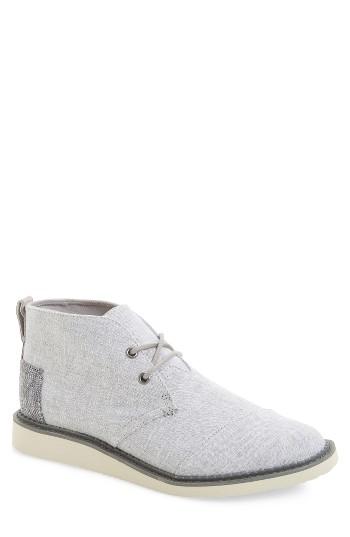 Men's Toms 'mateo' Chukka Boot .5 M - Grey