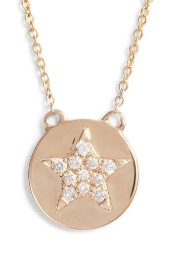 Women's Dana Rebecca Designs Julianne Himiko Star Disc Pendant Necklace