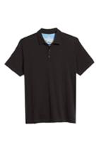 Men's Tommy Bahama Portside Palms Polo Shirt, Size - Black
