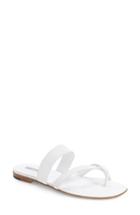 Women's Manolo Blahnik Slide Sandal Us / 34eu - White