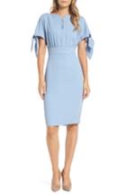 Women's Harper Rose Bow Sleeve Sheath Dress - Blue