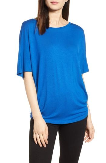 Women's Michael Stars Strappy Back Top, Size - Blue