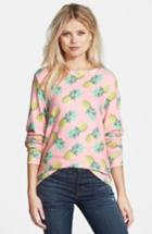 Women's Wildfox 'pineapple Palace' Sweatshirt - Pink