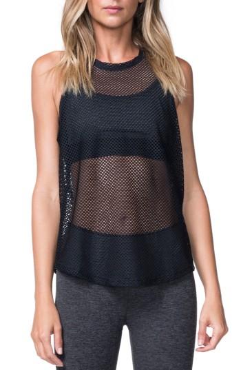 Women's Koral Aerate Tank - Black