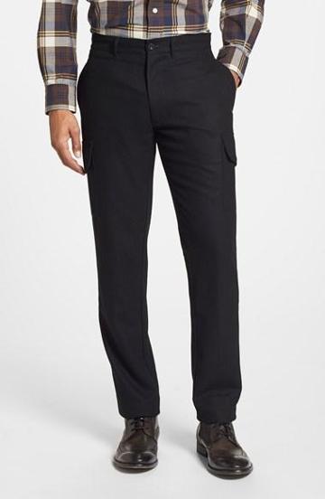 Grayers 'russel' Slim Fit Wool Cargo Pants