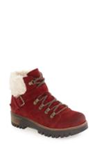 Women's Bos. & Co. 'gail' Waterproof Platform Boot .5-8us / 38eu - Red