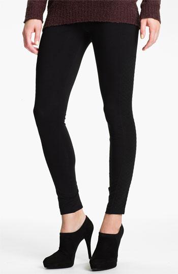 Nordstrom Quilted Leggings Black X-large