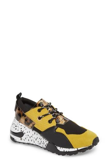 Women's Steve Madden Cliff Sneaker .5 M - Yellow
