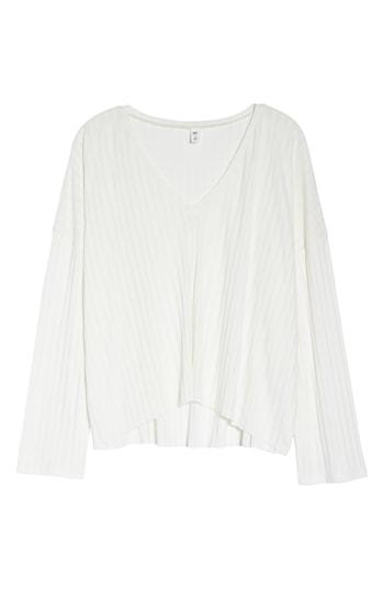 Women's Bp. Wide Rib Crop Sweater, Size - Ivory