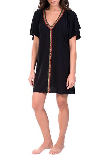 Women's Pitusa Abaya Cover-up Minidress, Size - Black