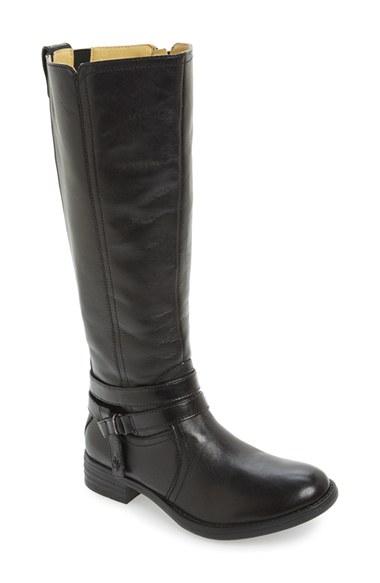 Women's Bussola 'tracy' Round Toe Boot Eu - Black
