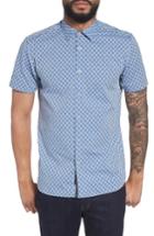 Men's Ted Baker London Newfott Extra Slim Fit Short Sleeve Sport Shirt