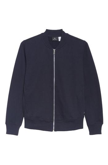 Men's Ps Paul Smith Zip Knit Bomber Jacket