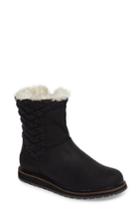 Women's Helly Hansen Seraphina Waterproof Boot With Faux Fur Trim M - Black