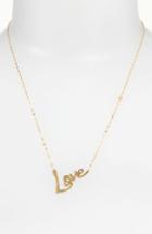 Women's Lana Jewelry 'love' Charm Necklace