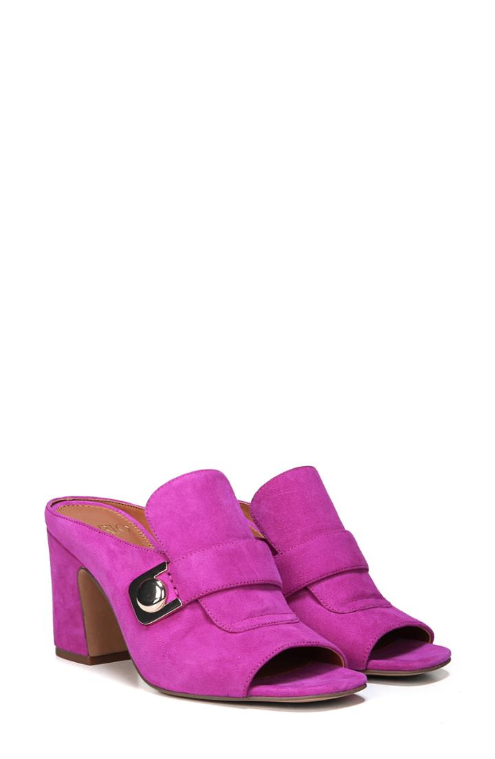 Women's Sarto By Franco Sarto Rosalie Block Heel Sandal .5 M - Purple