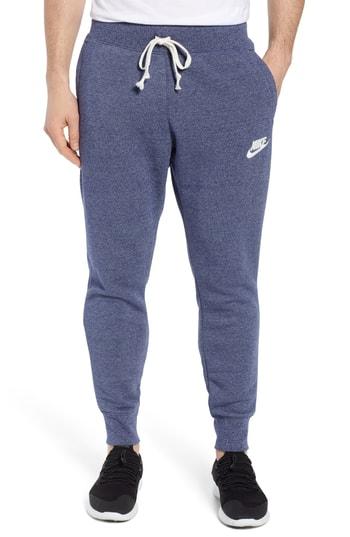 Men's Nike Heritage Jogger Pants - Blue