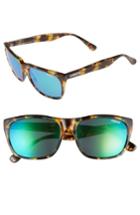 Women's Smith 'tioga' 57mm Polarized Sunglasses - Green Tortoise/ Green Sol