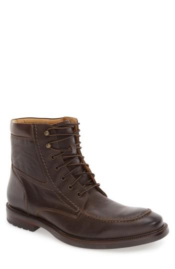 Men's J & M 1850 'baird' Moc Toe Boot .5 M - Brown