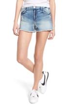 Women's Sts Blue High Waist Boyfriend Shorts - Blue