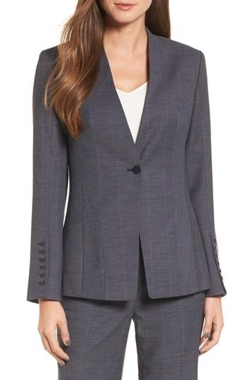 Women's Emerson Rose Cross Dye Suit Jacket - Blue