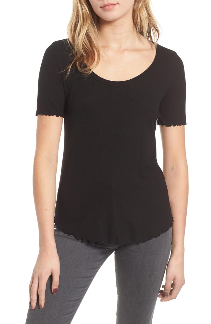 Women's Ag Tanner Tee - Black