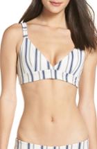 Women's Rip Curl Wave Lines Revo Bikini Top - Blue