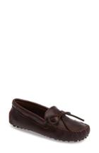 Women's Minnetonka Driving Moccasin M - Brown