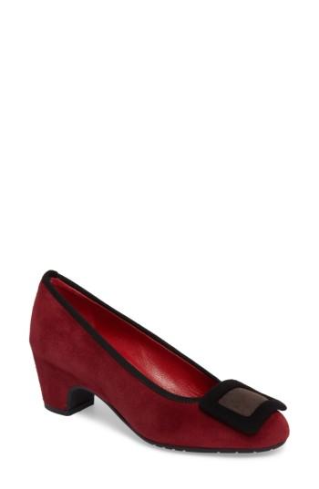 Women's Sesto Meucci Holda Pump M - Burgundy