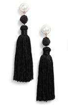 Women's Tasha Imitation Pearl Fringe Earring