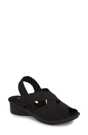 Women's Bernie Mev. Kira Wedge Sandal Us / 36eu - Black