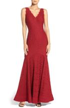 Women's Adrianna Papell Lace Mermaid Gown
