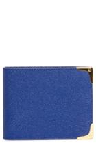 Men's Mcm Small Rgb Coin Wallet - Blue