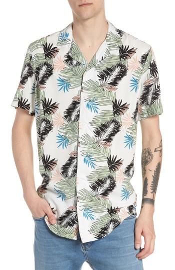 Men's The Rail Print Woven Shirt - White