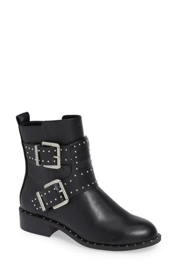 Women's Charles By Charles David Tupper Moto Boot M - Black