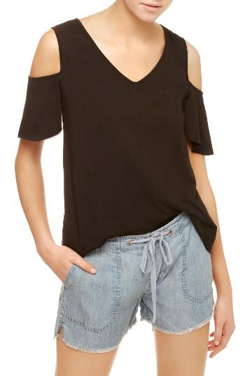 Women's Sanctuary Dahlia Cold Shoulder Tee