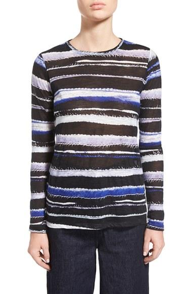 Women's Proenza Schouler Print Tissue Jersey Tee - Blue