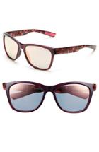 Women's Nike 'vital' 58mm Sunglasses - Burgundy/ Hyper Pink Tortoise