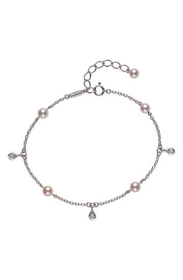 Women's Mikimoto Pearl & Diamond Bracelet
